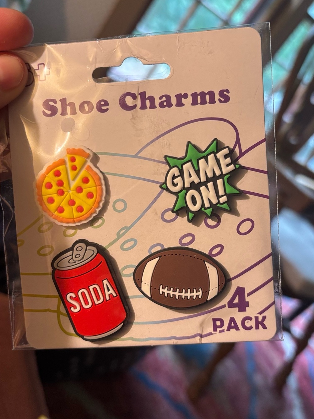 Show charms football themed